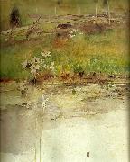 bruno liljefors blomvass oil painting on canvas